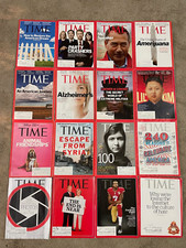Lot of 16 TIME Magazines from