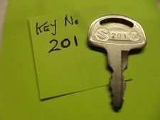 "SUZUKI  MOTORCYCLE KEY 201