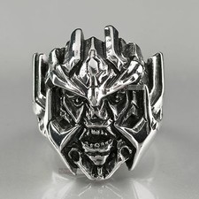 Silver ring stainless steel