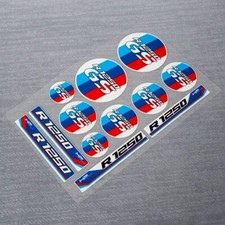 Reflective motorcycle stickers - reflective,
