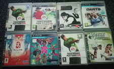 Job Lot of 8x - PS3 Bundle - Sports Titles, PGA, Tennis, Darts, Olympics