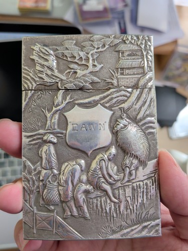 Chinese export silver - export, box