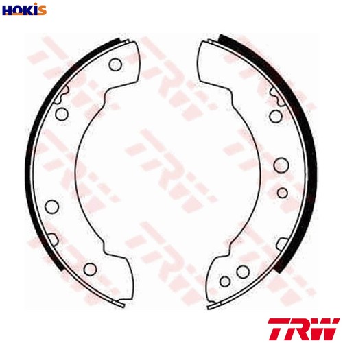 Brake shoe set gs6140 - shoe,