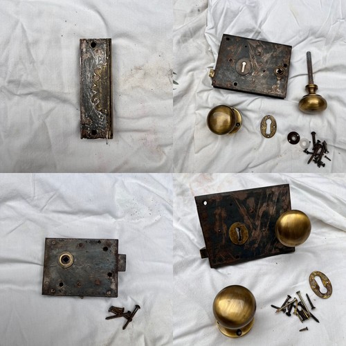 Victorian rim locks brass - victorian,