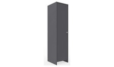 1 Door Anthracite Wardrobe 176 x 43 x 50cm Argos Home Seville New Boxed *Damage