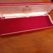 Vintage Red Luxury Garrard and