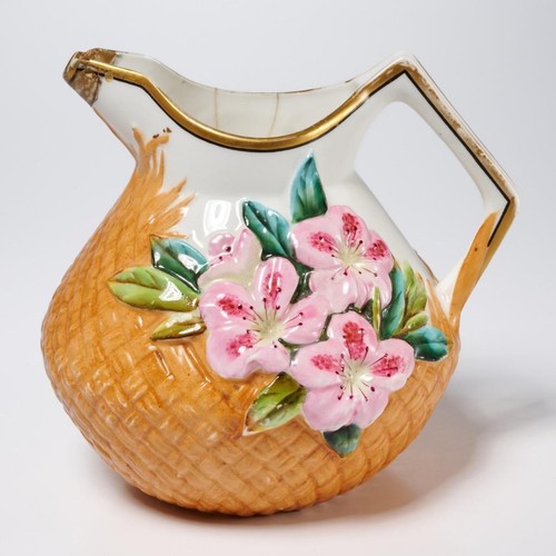Antique english majolica - english, lily