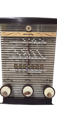 Murphy vintage radio a372 - murphy, long