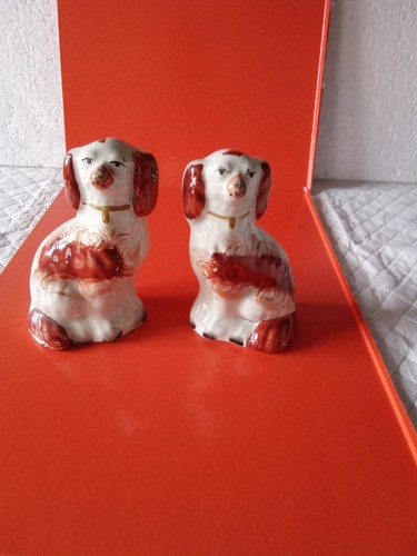 Antique pair staffordshire - antique,