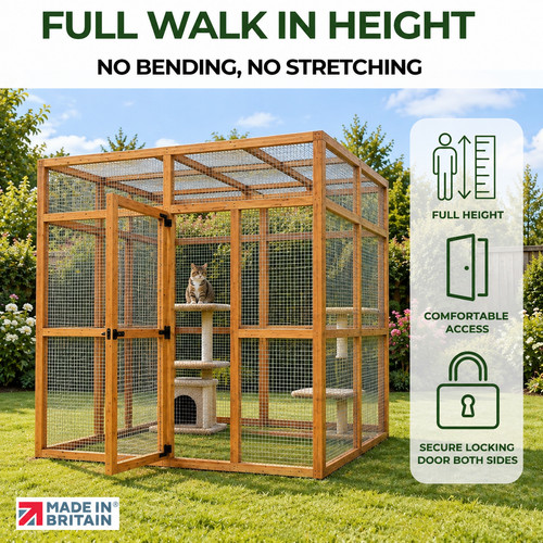 Wingham catio aviary - aviary, –