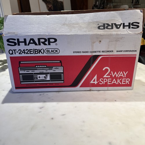 Vintage sharp qt242e - vintage, qt242e(bk)