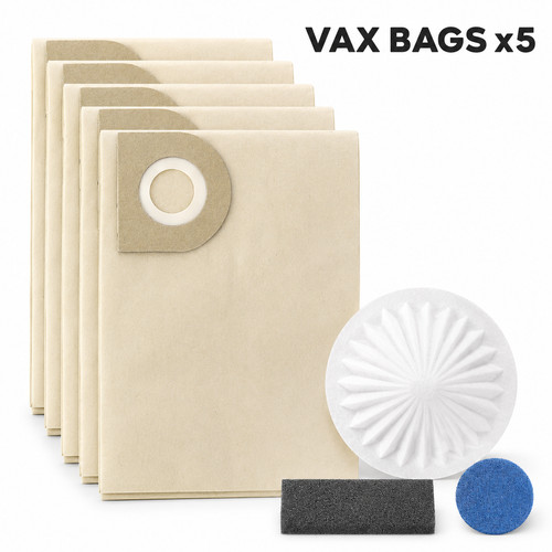 Vax vacuum dust bags filter - vacuum,