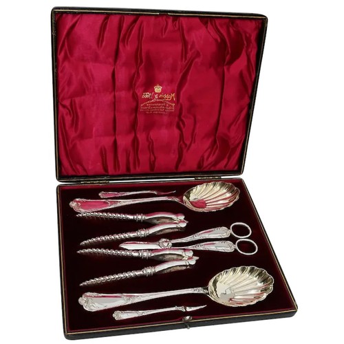 Substantial antique silver