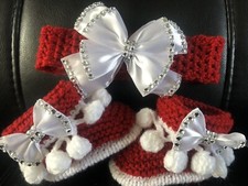 Hand knitted Romany Bling baby