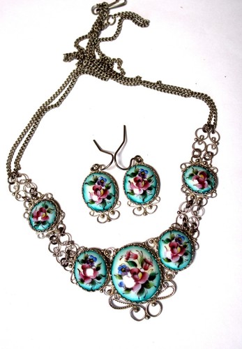 Vintage unique russian - russian, enamel