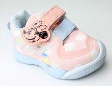 INFANTS uk size 8.5 - adidas DISNEY MINNIE trainers strap rare pink 