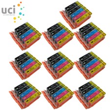 Lot Ink Cartridges for Canon Pixma iP3600 iP4700 MP550 MP620 MP640 MP990 MX870
