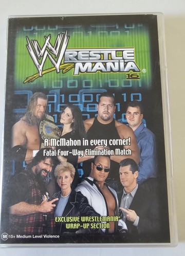 Wwe wrestlemania 2 disc - wwe, 16