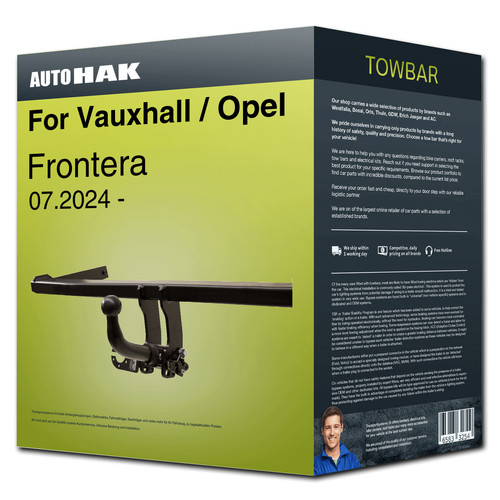 Towbar detachable for - detachable, ›for