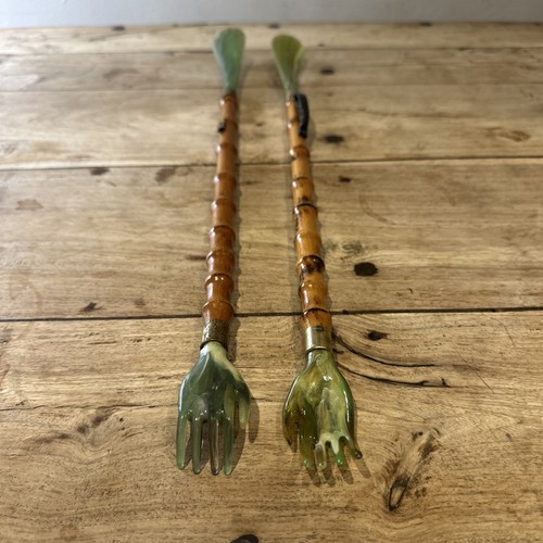 Vintage italian bamboo back - italian,