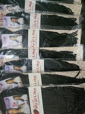 5x Dread Curls Faux Locs 100%