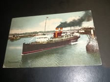S. S. Manxman, Steam Passenger Boat, Harbour Scene, DOUGLAS, Isle Of Man