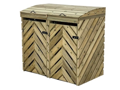 Wheelie bin storage shed - bin,