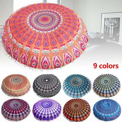 Large mandala floor pillows - large,