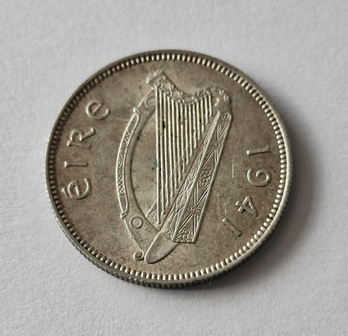 1941 irish shilling - irish, ireland