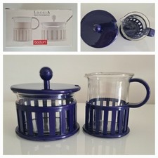 NEW Bodum Creamer Jug + Lid & Sugar Bowl with Spoon