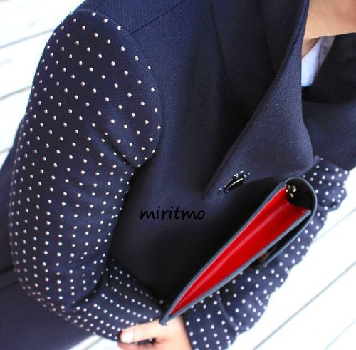 A381 zara coat navy - navy, blue
