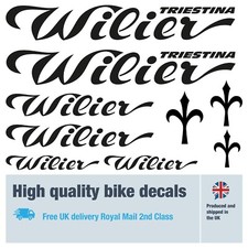 Wilier bike decals labels with