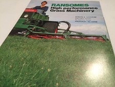 RANSOMES Grass Machinery 1999