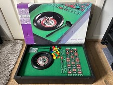 Large Tabletop Roulette Set