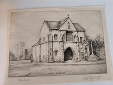 Original Etching 1928