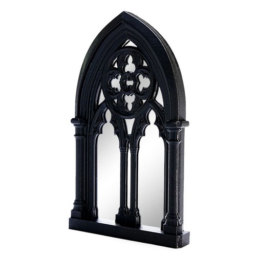 Gothic arch mirror wall - wall, decor