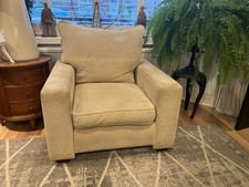 Collins & Hayes Chenille Armchair 