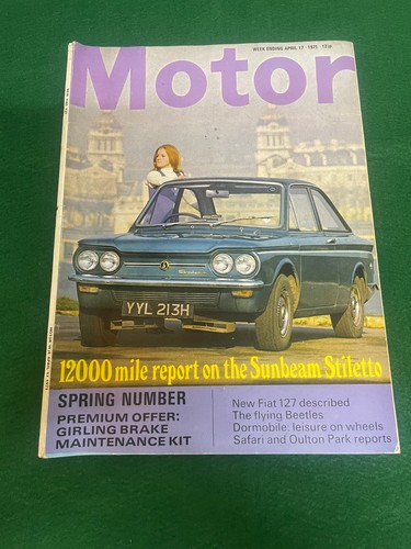 Motor apr 1971 sunbeam - motor,