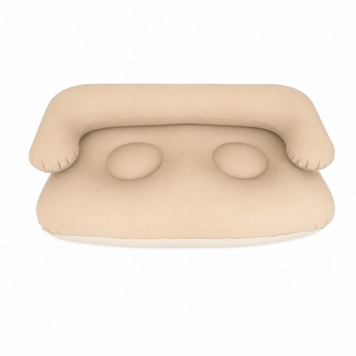 Inflatable sofa flocked - inflatable,