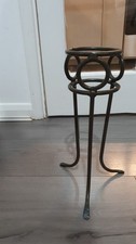 Wrought iron vintage plant pot