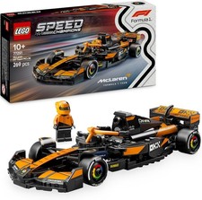 LEGO Speed Champions McLaren F1 Team MCL38 Race Car Toy - Model Kit w/a Collecti