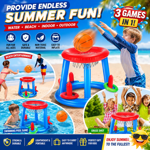 Inflatable basketball swimming - inflatable,