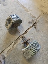 toro wheelhorse axle rear back go cart kart project ride on lawn mower brake 