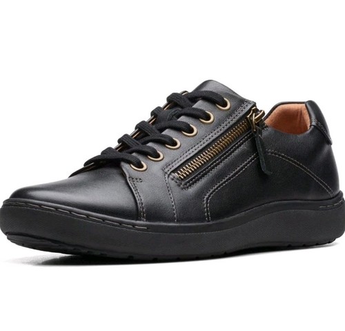Clarks women side zip black - side,