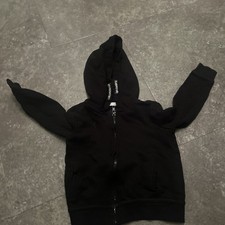 PEP & CO kids Black zip up hoodie Age 2-3 
