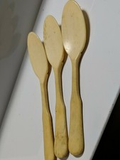 3 VINTAGE curved bone JAM