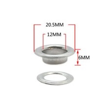 Buckle Eyelet with Washer