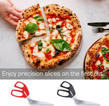Red Pizza Cutter Scissors
