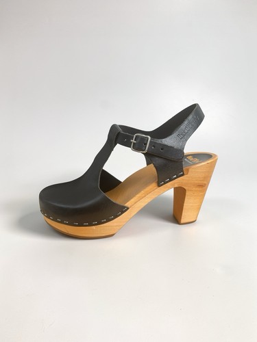 Swedish hasbeens black leather - hasbeens,