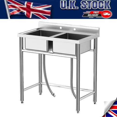 Stainless steel utility sink - steel,